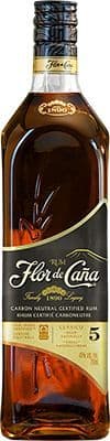 Flor de Cana 5 Year Old Black Label, 750 ml