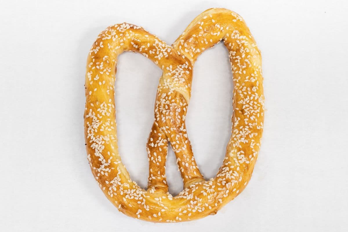Sesame Seed Pretzel