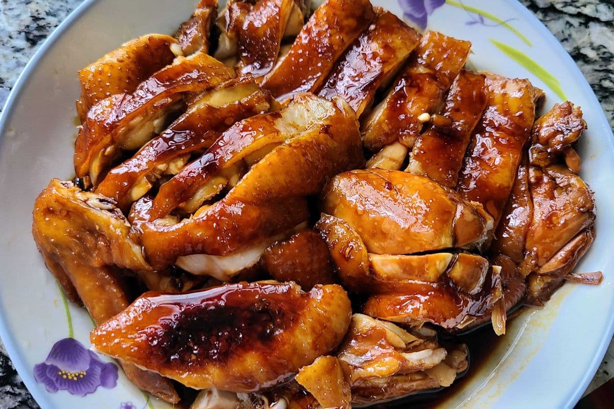 Half Soy Chicken 半只豉油鸡