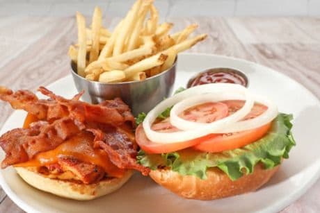 Cajun Chicken Burger