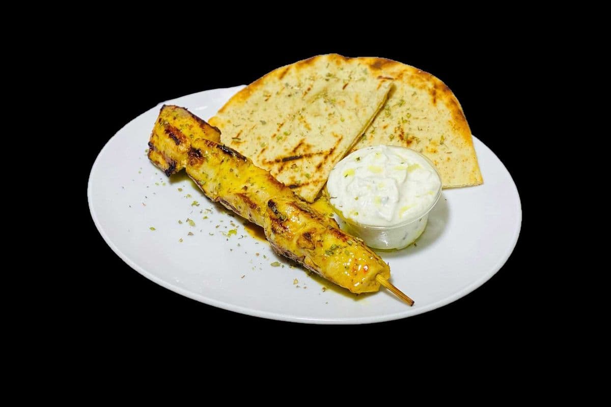 Chicken Souvlaki on a Stick