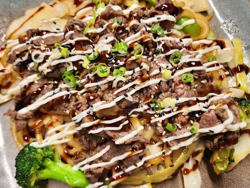 Beef Yakiudon