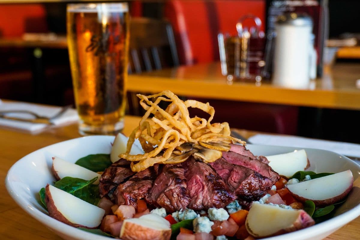 Warm Steak Salad