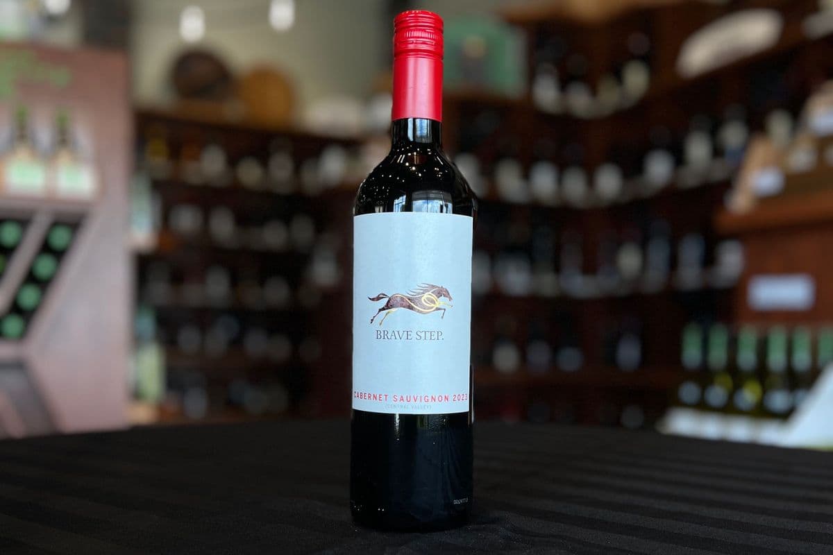 red | brave step cabernet sauvignon (1 x 750mL)