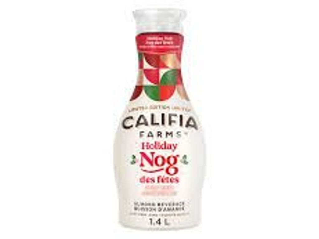 CALIFIA FARMS HOLIDAY ALMOND NOG 1.4L