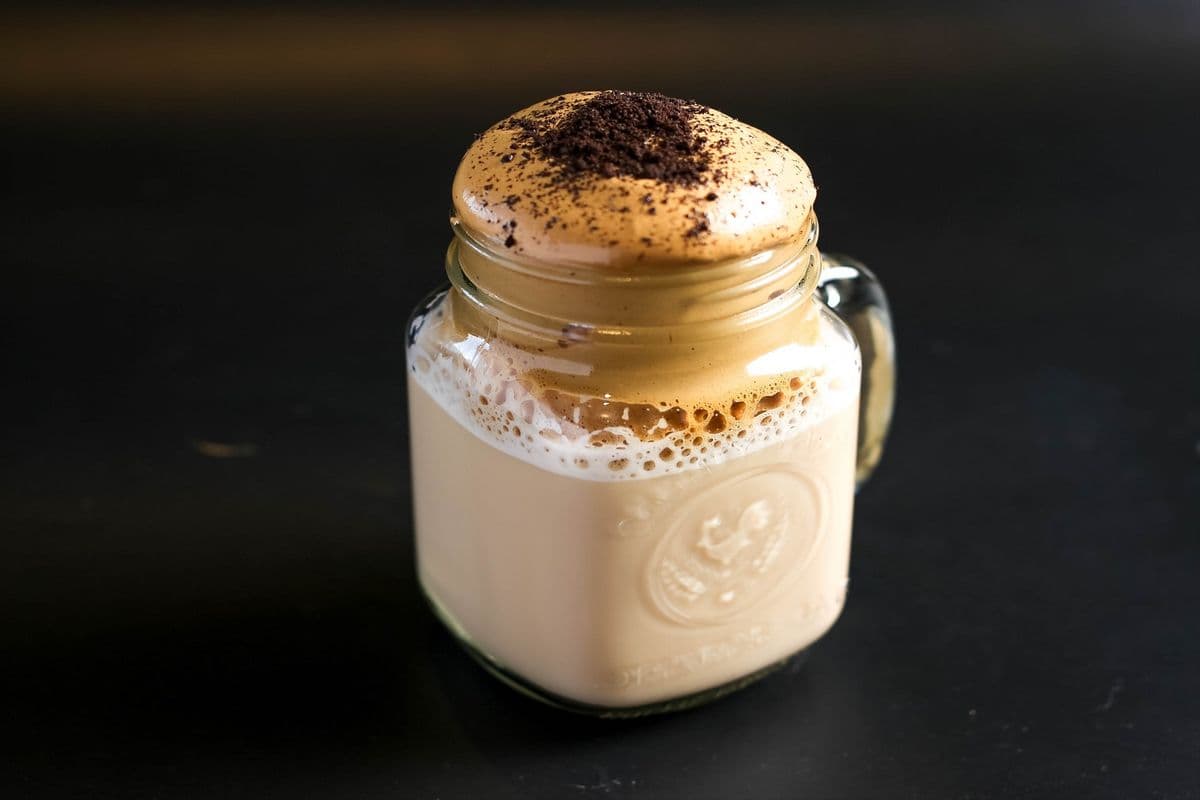 52. Dalgona Whipped Coffee Milk Tea