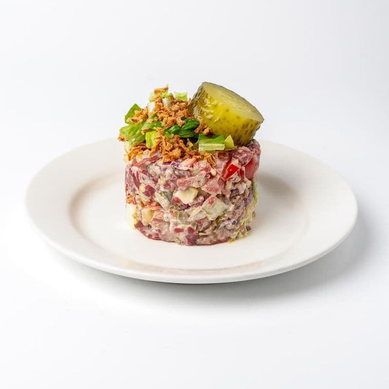 Tartare Boeuf Style Burger / Burger Style Beef Tartare