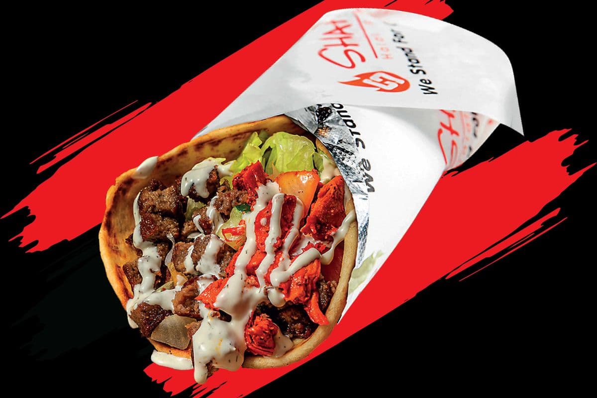 The Mix Gyro (Mix of Lamb and Chicken)