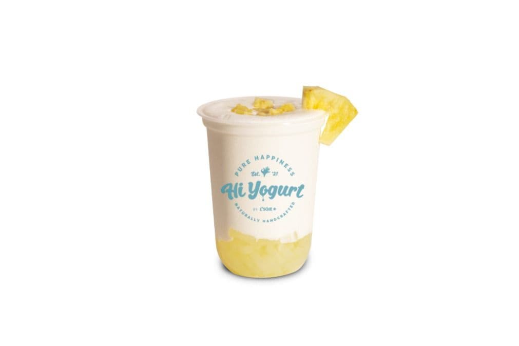 Pineapple Mint Green Tea Yogurt