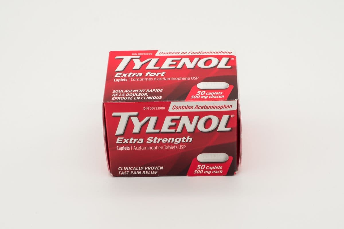 Tylenol Extra Strength Caplets (500 mg x 50 ct)