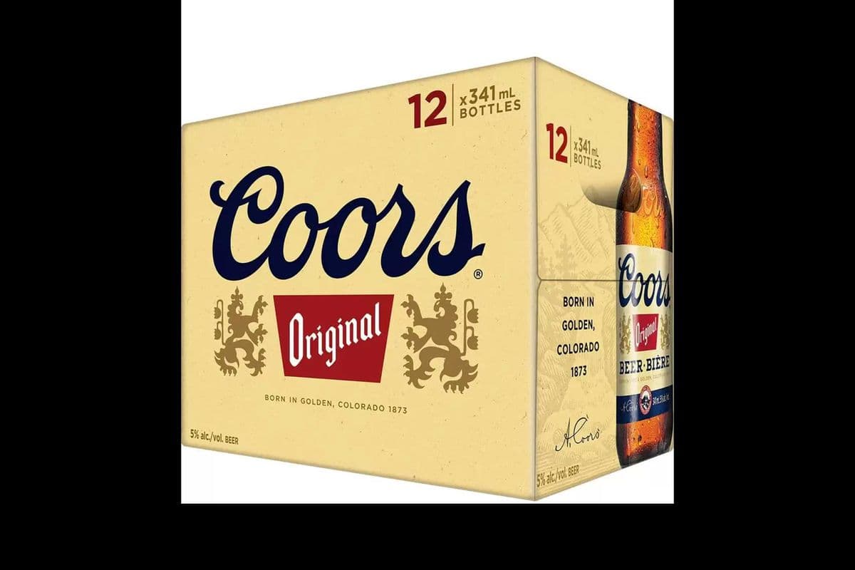 COORS ORIGINAL (12 x 341 ML BOTTLES) (1 x 341ML)