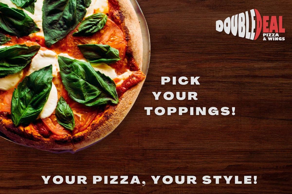 1 Medium Pizza with 3 Toppings (12")