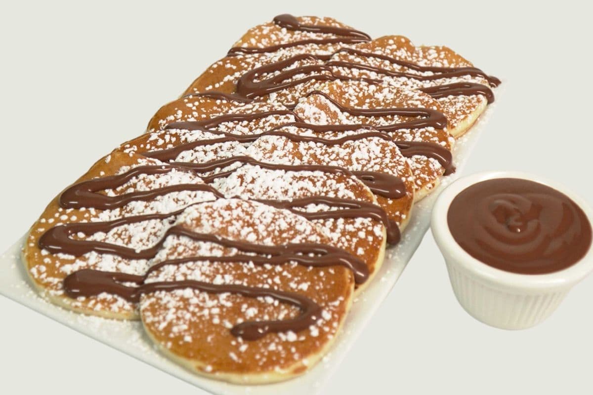 Mini Pancakes Nutella