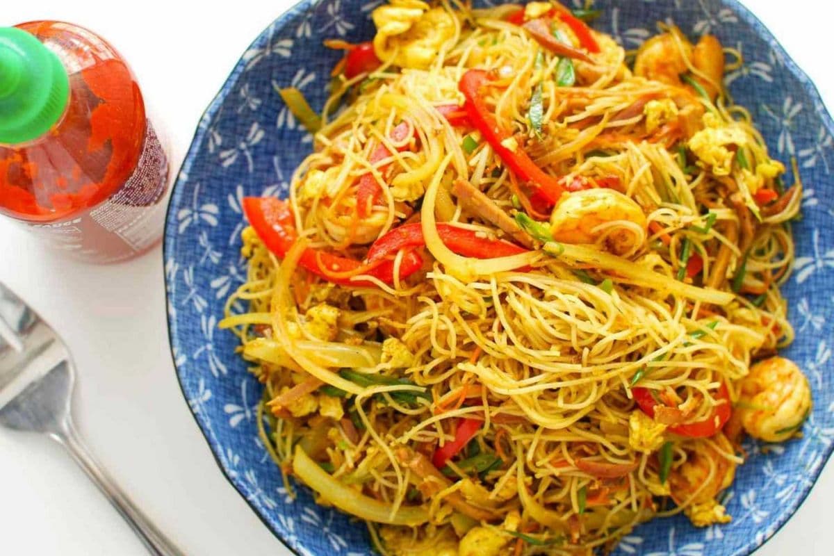 47. Vermicelli Singapore-Style (Curry) 星洲炒米