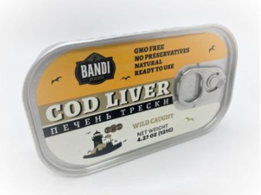 BANDI COD LIVER 120G