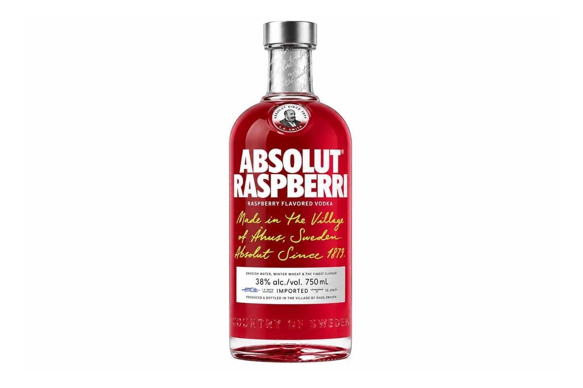 Absolut Raspberry 750ml (1 x 750ml)