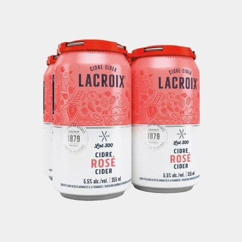 Lacroix cidre rosé 4 canettes / Lacroix Rose Cider 4 Cans