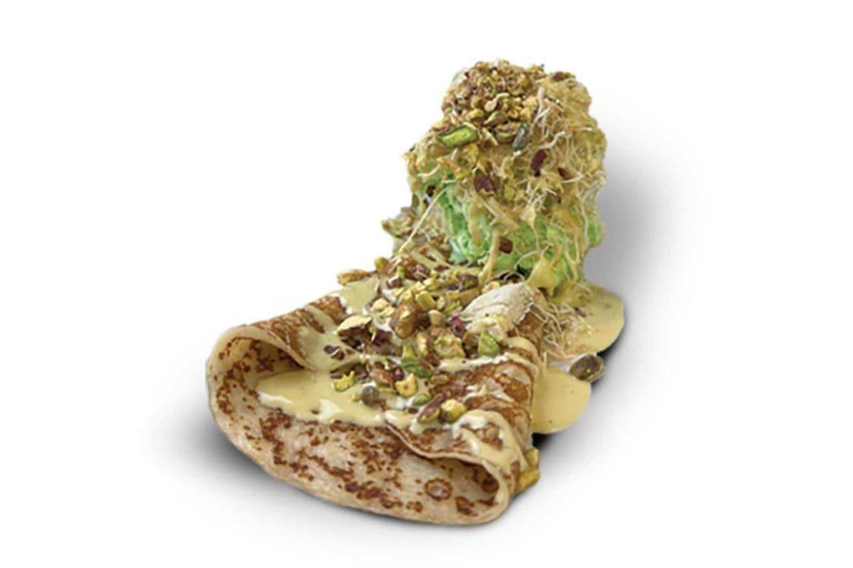 Kunefe Pistachio Crepe