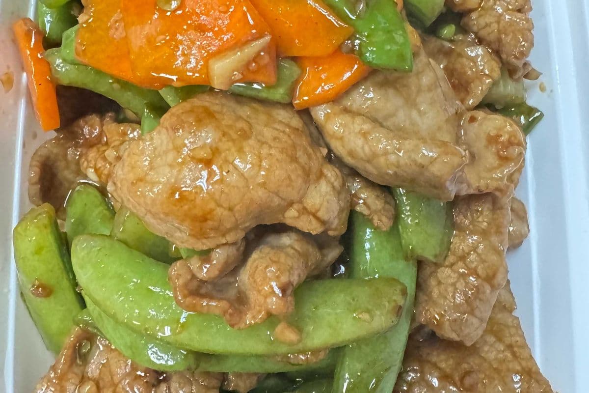 Beef with Snap Peas 牛肉炒甜豆