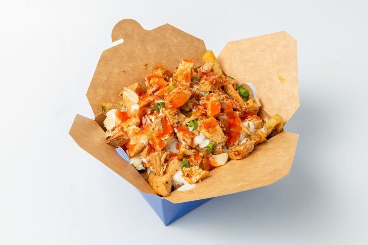 Buffalo Chicken Poutine