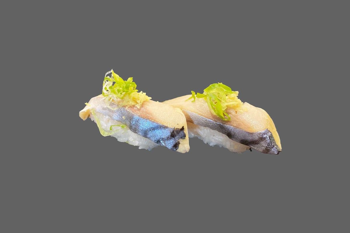 S15. Mackerel Sushi (Saba) (1 pc)