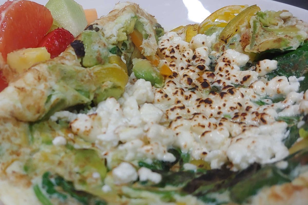 Egg White Frittata (Vegetarian)