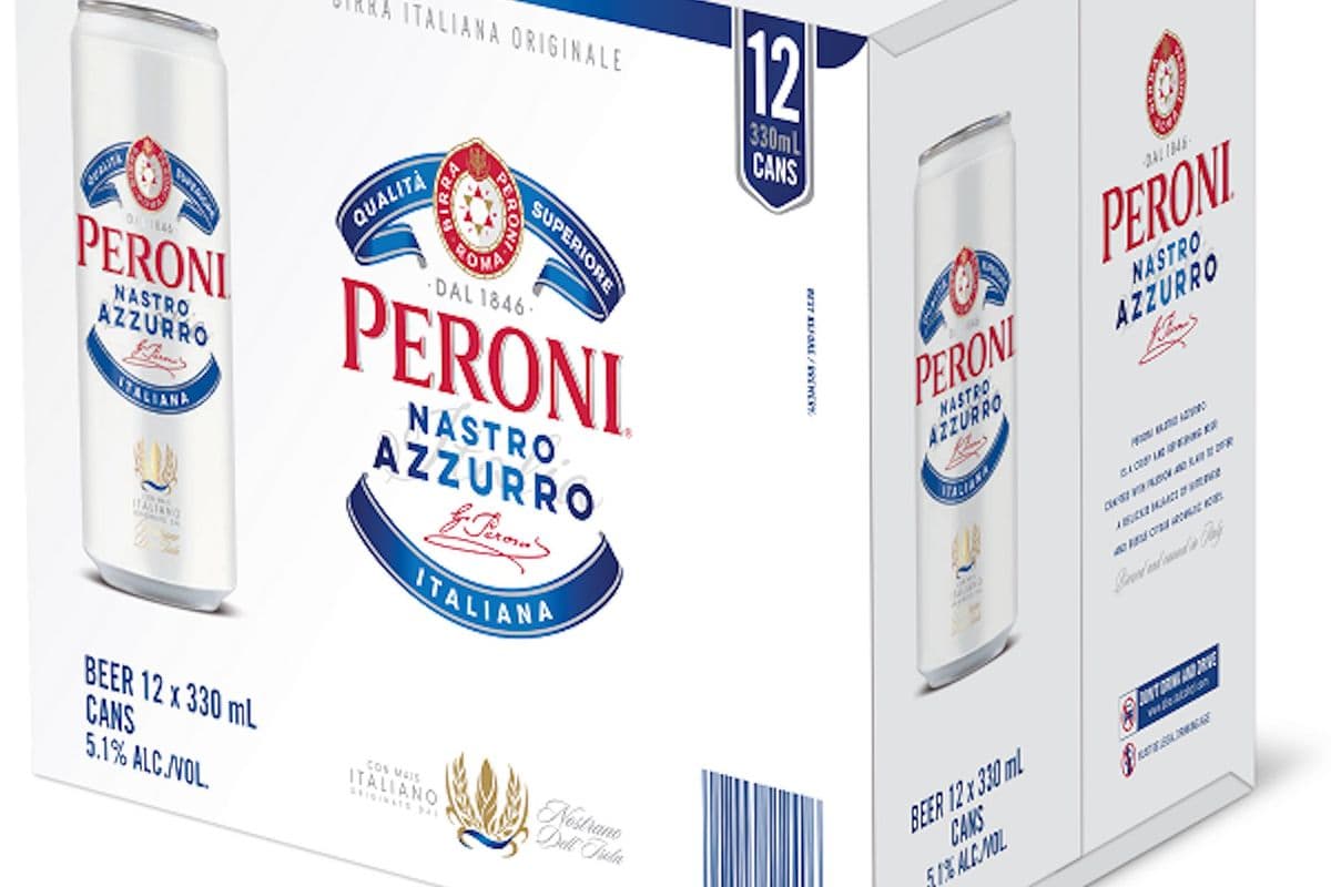 PERONI 12 X 330ML CANS (1 x 330ML)