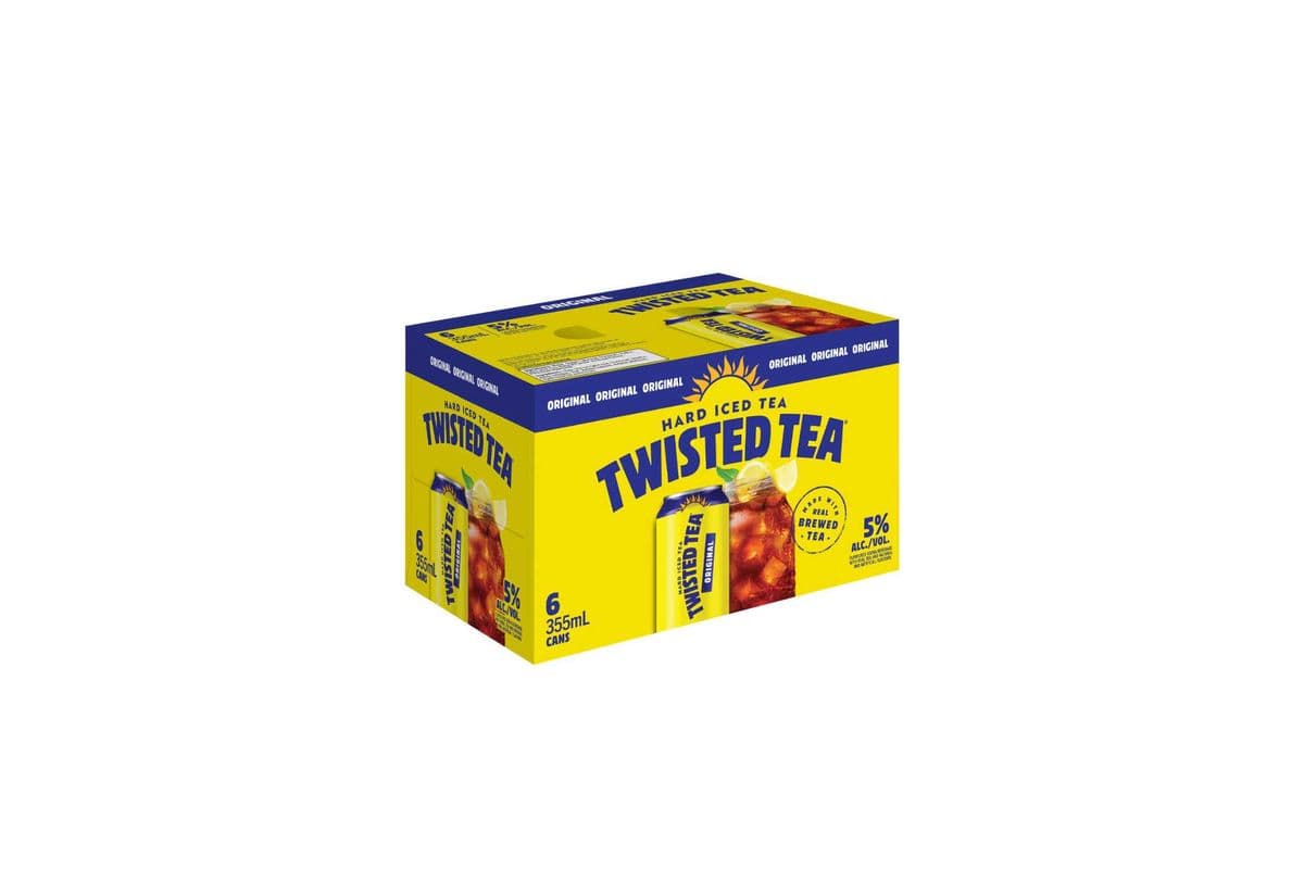Twisted Tea Original Iced Tea (6 Packs) (6 x 355ML)