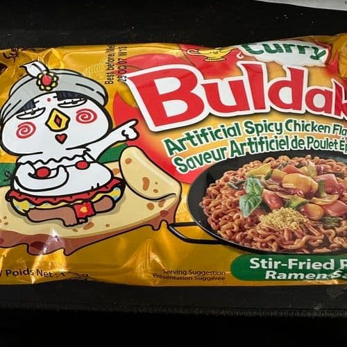 Buldak Ramen Sauté Curry 140g/  Buldak Stir-Fried Curry 140g