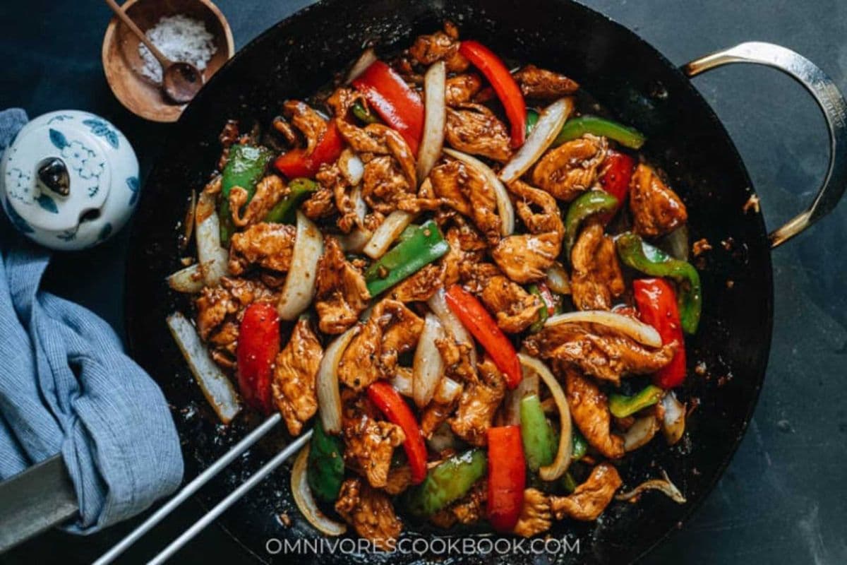 Black Pepper Chicken