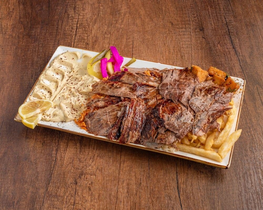 Veal Shawarma Plate