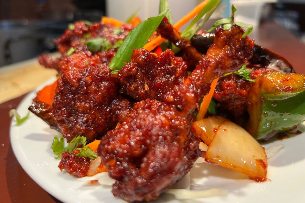 A07. Szechuan Lollipop Chicken
