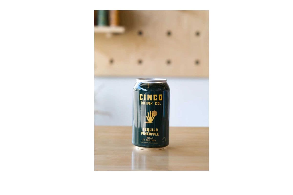 CINCO DRINK - TEQUILA PINEAPPLE 4PK (4 x 355ml)