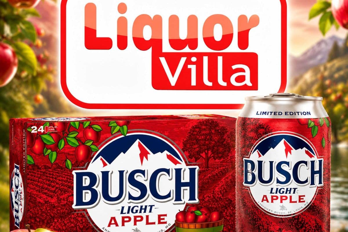 BUSCH LIGHT APPLE (12 PACK) (12 x 355ML Can)