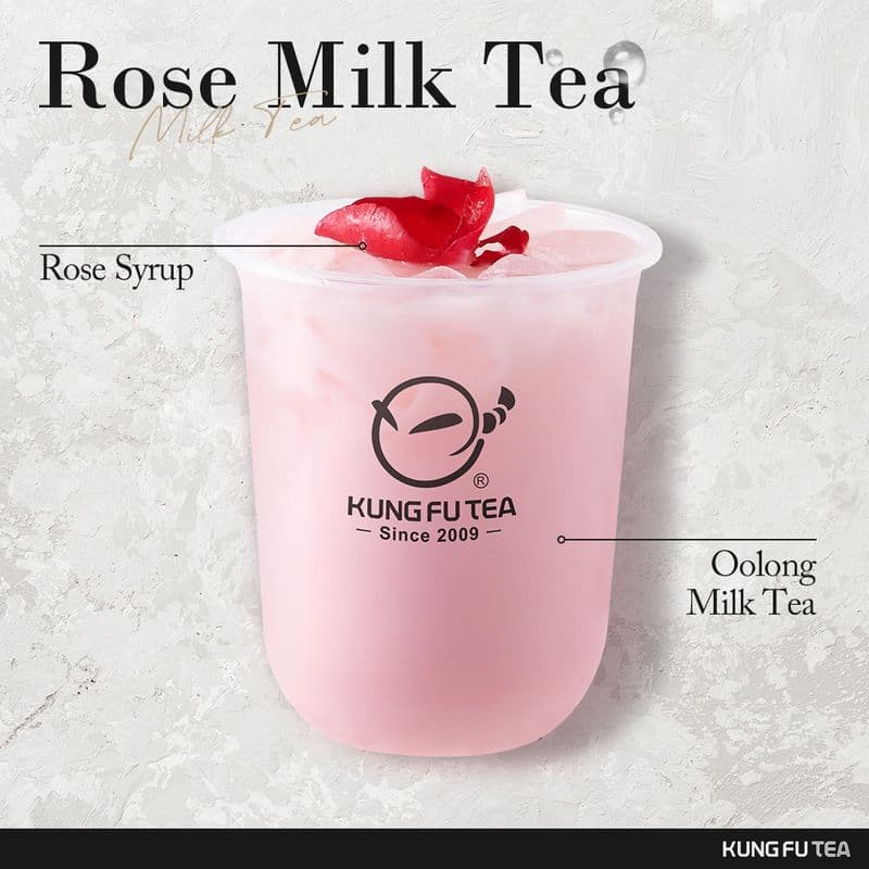Rose Milk Tea (Large)