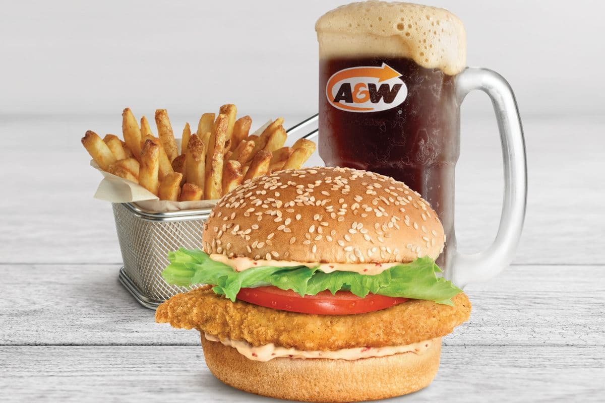 Spicy Habanero Chicken Burger Combo