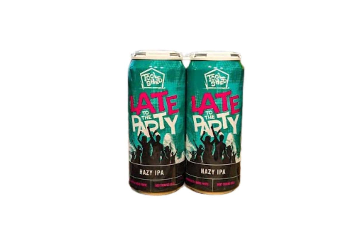 Tool Shed Brewing Late To The Party Hazy IPA (4 Cans) (1 x 4x473ML)