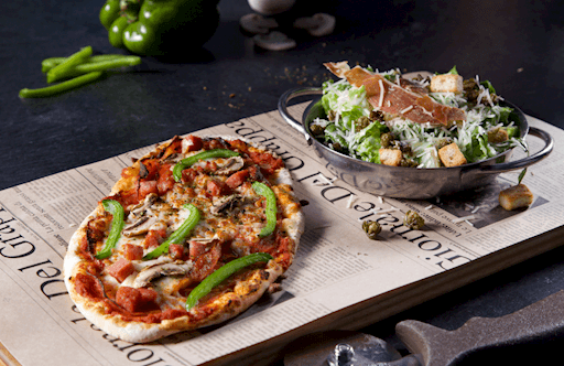 Duetto pizza Americana de la Maison / Duetto House Americana pizza