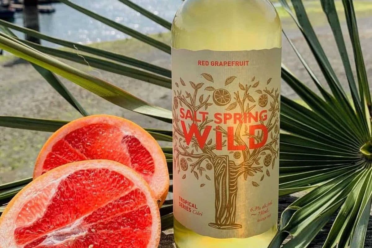 Salt Spring Wild Cider - Red Grapefuit - 750ml (1 x 750 ml)