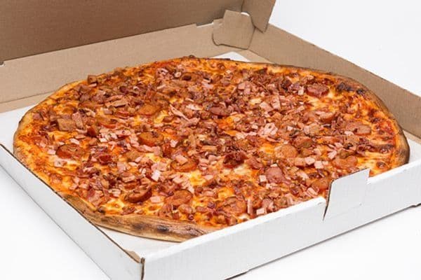 Petite pizza 10" amateur de viande / 10" Small BDR Carnivore Pizza
