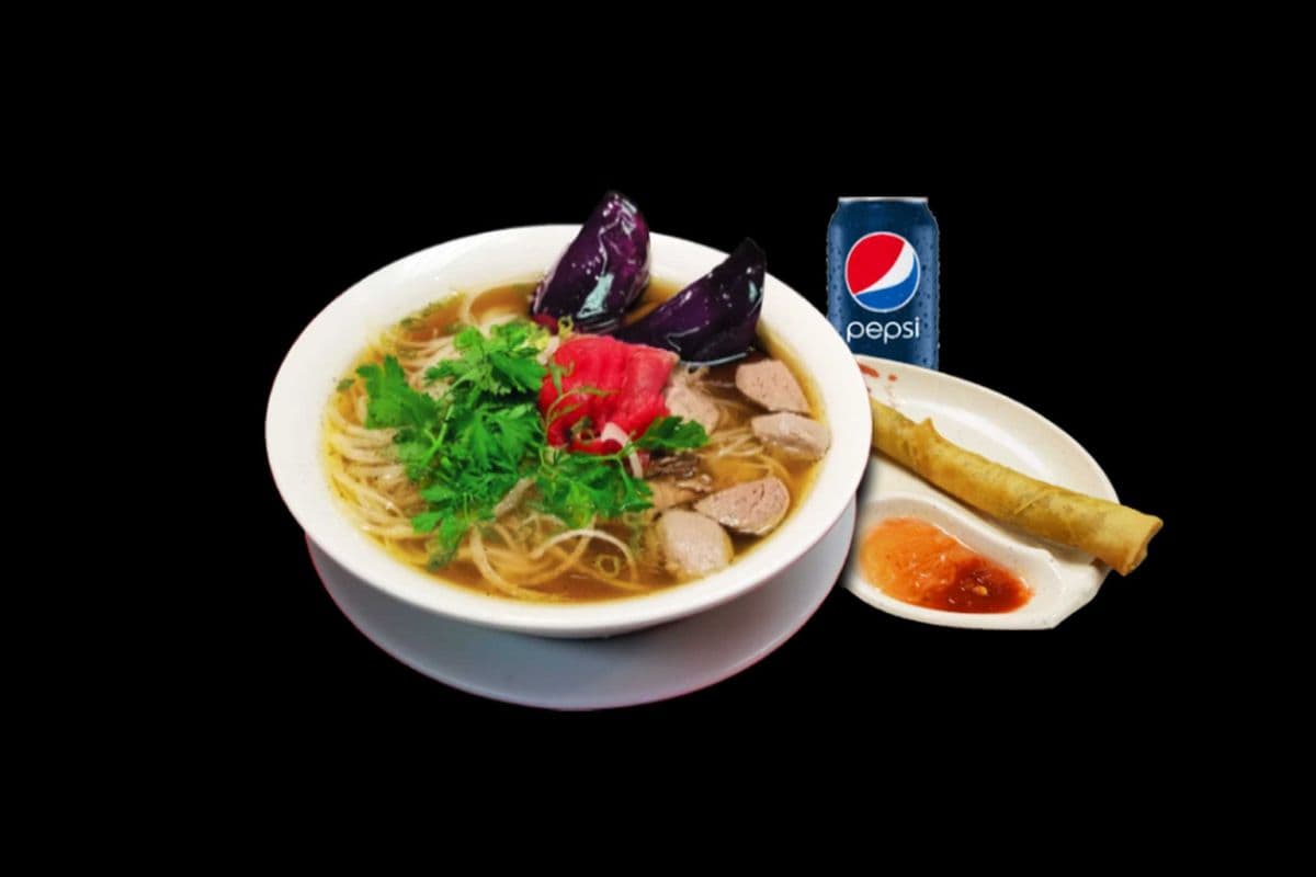 Combo 2. Pho Special Beef Noodle Soup