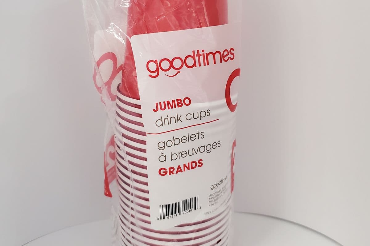 Good Times Red Cups 10"