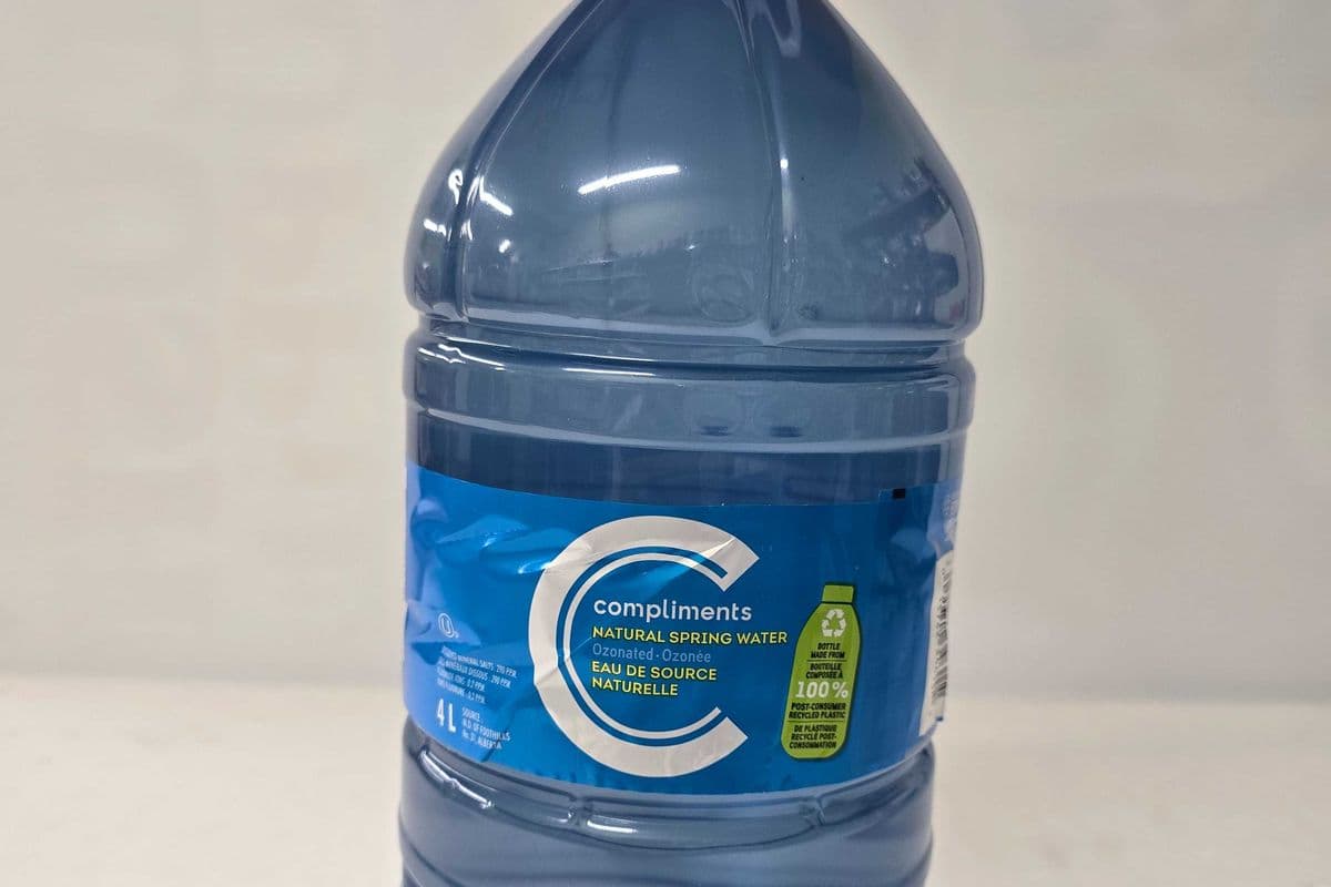 Compliments natural spring water 4L (4L)