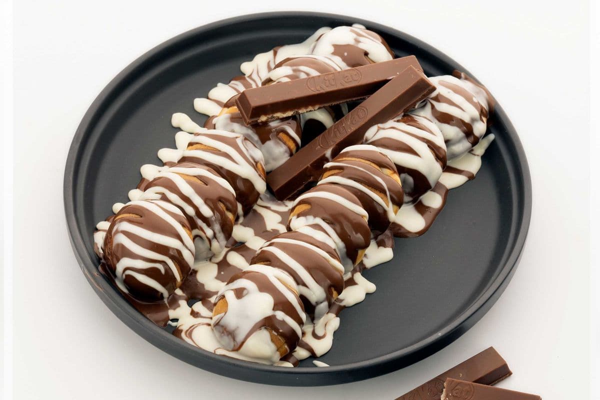 Kitkat Mini Pancakes