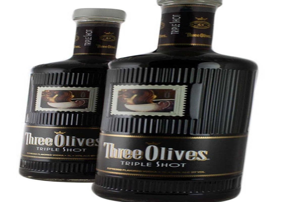 THREE OLIVES TRIPLE SHOT ESPRESSO VODKA (1 x 750 ml)