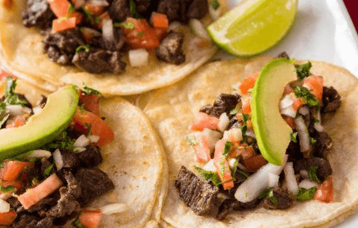 Chicken or Beef Tacos - Tacos de Pollo o Carne o Lengua