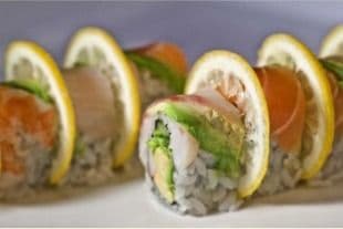 69. Rainbow Roll (8 pcs)