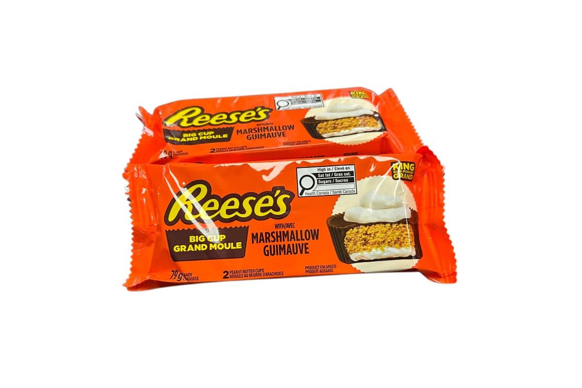 Reese’s Marshmallow (79gm) (380 Cal)