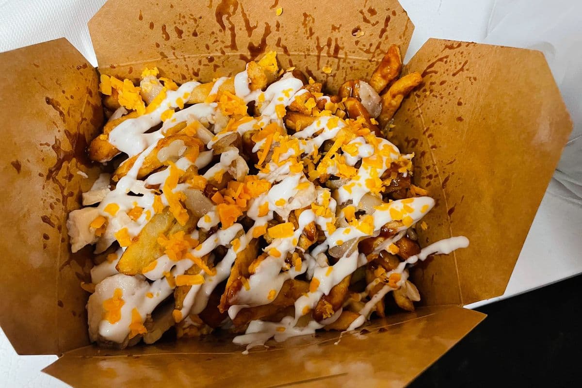 BBQ Chicken Bacon fries