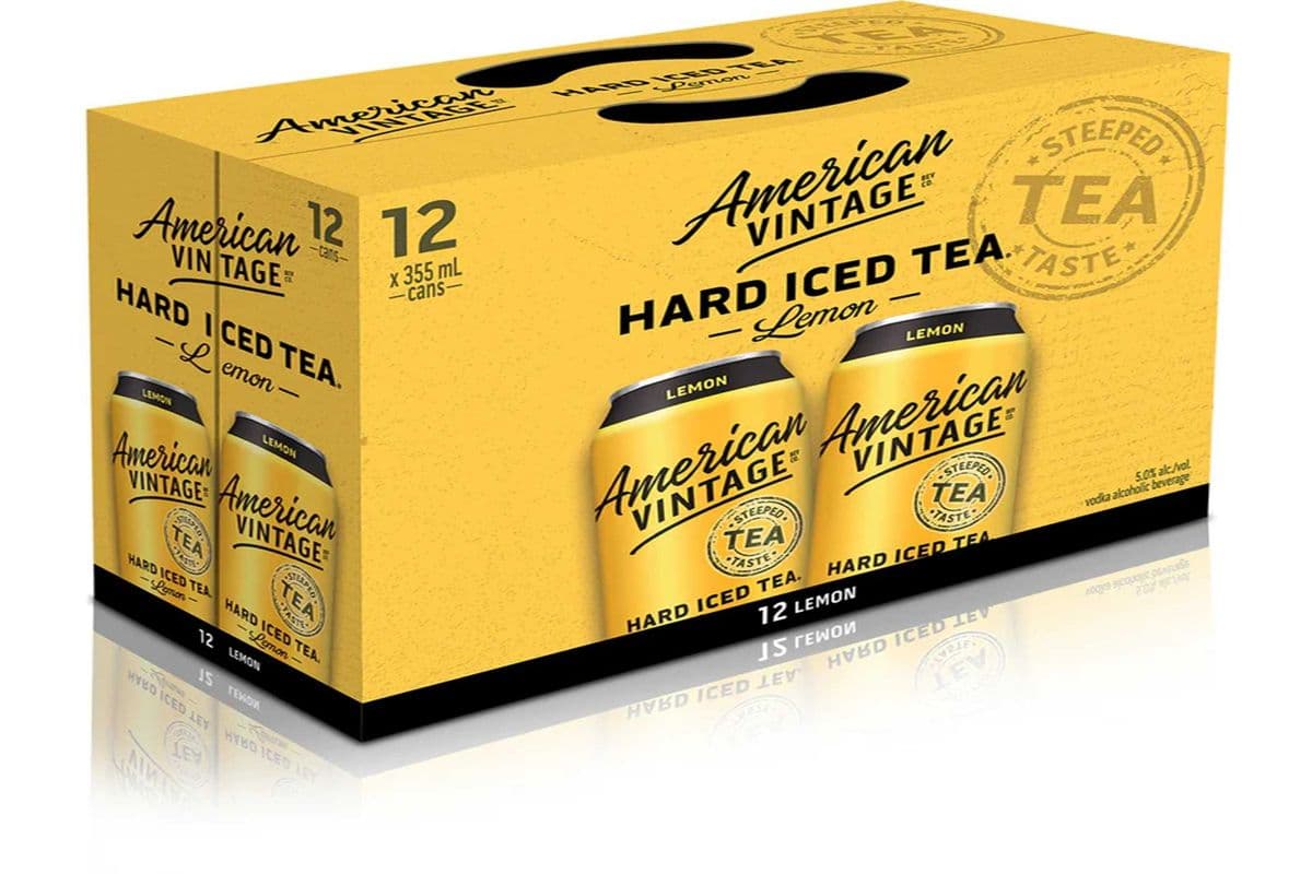 American Vintage Lemon Tea (12 x 355ML)